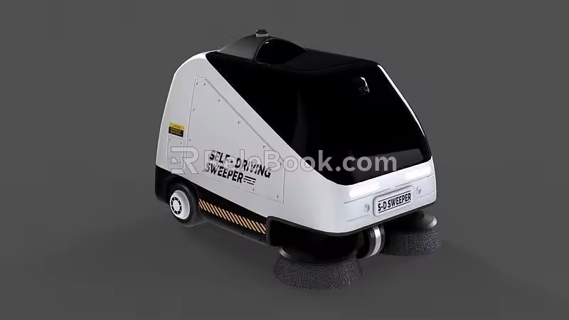 autonomous robot 3d model