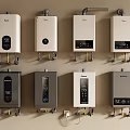 Various Modern Wall Mounted Water Heaters For Home Daily Use Appliances