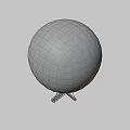 Chinese spy balloon 3d model