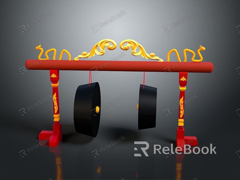 Tibetan Gong Gong Gong Gong Ancient Musical Instruments Classical Musical Instruments Percussion Instruments Music Equipment Music Equipment model