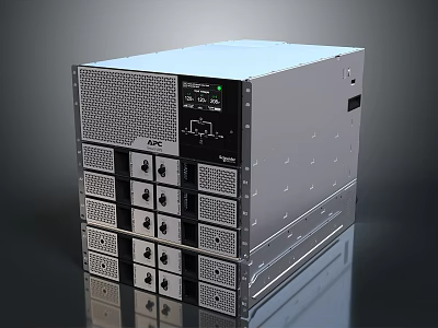 Sleek Headphone Speaker System With Multiple Connection Ports And Control Buttons 3d model