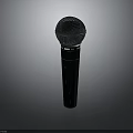 High Quality Black Handheld Microphone Professional Audio Electronic Device For Speech And Recording