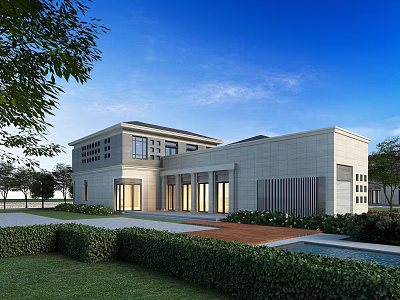 Modern Villa 3d model