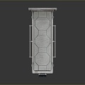 Science Fiction Door Steel Door Science Fiction Door Science Fiction Entrance Door Science Fiction Entrance Future Door Security Door Password Door 3d model