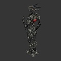 Abandoned robots. 3d model