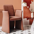 Modern single sofa single chair side several combination 3d model