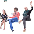 Modern Multiplayer Characters 3d model