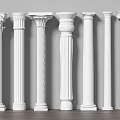 Jane's Roman Column 3d model