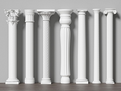 Jane's Roman Column 3d model