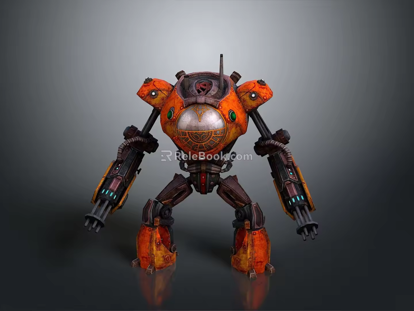 Mech Warrior Mech Soldier Machine Battlearm Mechanical Battlearm Machine Fighter Robot 3d model
