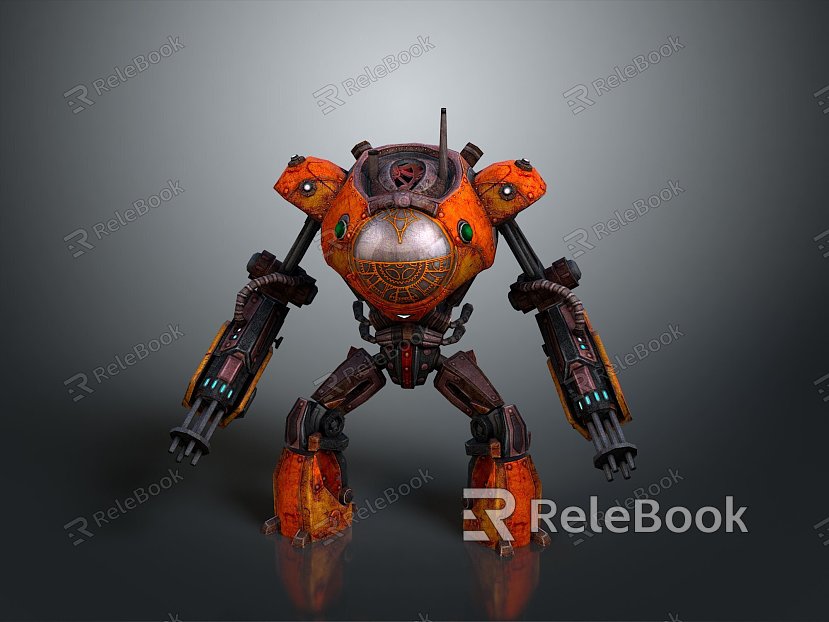 Mech Warrior Mech Soldier Machine Battlearm Mechanical Battlearm Machine Fighter Robot model