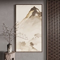 New Chinese Decorative Painting 3d model