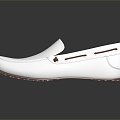 Modern Shoes Men's Shoes Leather Shoes 3d model