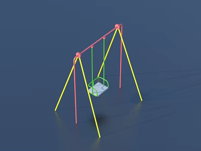Swing Children Swing Toy Children Toy Toy Facilities 3d model