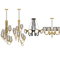 Chandelier Collection Featuring Modern Classical And Luxury Design Styles For Home 3d model