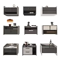 Modern Bedside Tables With Drawers Cabinet Doors And Storage Design Options