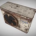 Air conditioning external machine external machine air conditioning external air conditioning compressor outdoor machine outdoor compressor low face number low model simple model game video level super realistic 3d model