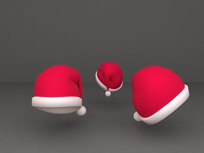 Christmas Hat Costume 3d model