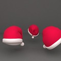 Christmas Hat Costume 3d model