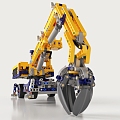 Lego Heavy Excavator 3d model