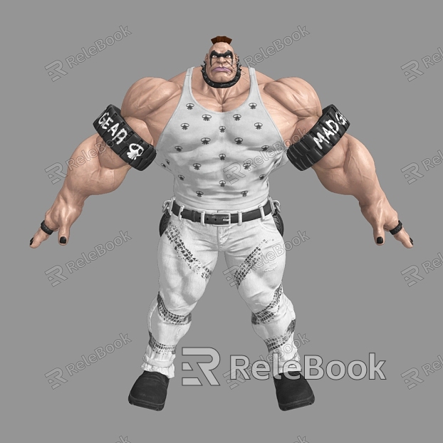 Street Fighter Abigail Cartoon Street Fighter Abigail Muscle Fighting Games Street Fighter model