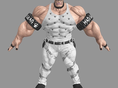 Street Fighter Abigail Cartoon Street Fighter Abigail Muscle Fighting Games Street Fighter model