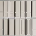 European-style wall panel European-style line European-style gypsum board 3d model
