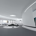 Science and Technology Exhibition Hall 3d model