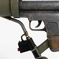 Flame Launcher Weapon War World War II Flame Launcher Military Heavy Weapon Equipment 3d model