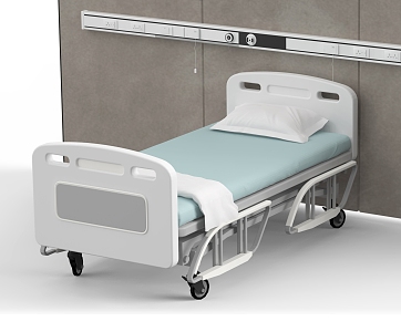 Modern Hospital Bed Pathology Bed 3d model