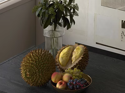 Fruit plate 3d model
