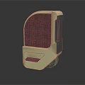 Modern Beige Industrial Equipment With Grid Panel And Functional Design Structure
