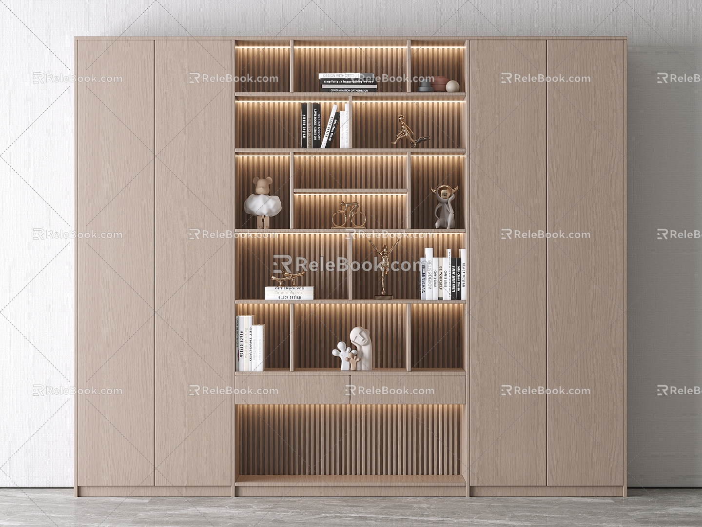 Bookcase 3d model