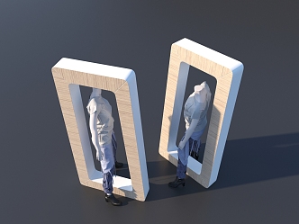 Modern Clothing Model 3d model