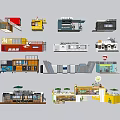 Various Restaurant Exterior And Interior Design Models With Different Creative Styles