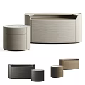 Stylish Modern Bedside Tables With Round And Square Shapes And Wooden Finishes