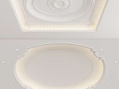 European-style ceiling model