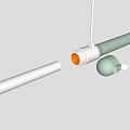 Detailed View Of Pen Components Including Nib Barrel Cap And Ink Cartridge