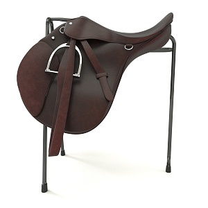 Modern Saddle 3d model