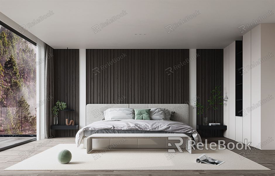 Modern Bedroom model