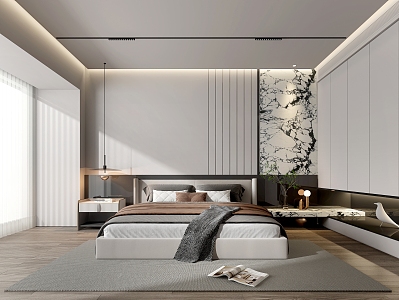 Modern Bedroom 3d model