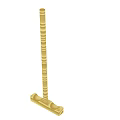 Stone Wood Crafted Spiral Decorative Column With Intricate Design And Natural Texture