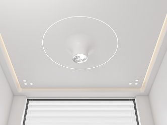 Modern House Silent Style Ceiling Round Special-Shaped Ceiling Cream Wind Ceiling Lamp Study Room Ceiling Living Room Ceiling Bedroom Ceiling House Silent Wind Ceiling Lamp 3d model