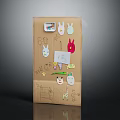 Digital Phone Accessory Case With Cartoon Animal Stickers And Cute Designs