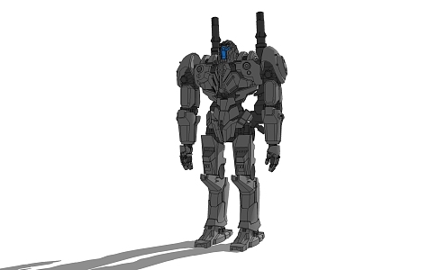 Modern Robots 3d model