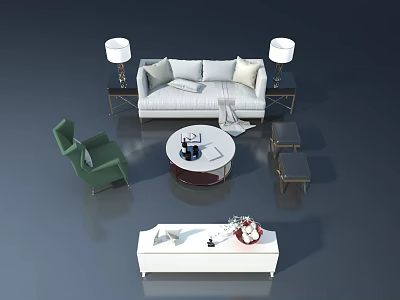 Stylish Modern Pet Cabinet With Spacious Storage And Elegant Design Elements 3d model