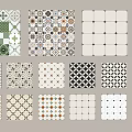 Various Patterned Floor Tiles With Geometric Floral And Vintage Designs For Home Interior