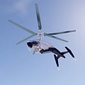 Modern Military Fighter Jet Flying Over Arid Desert Terrain In Bright Sky