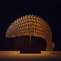 Special-shaped table lamp 3d model
