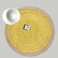 Modern Round Carpet 3d model
